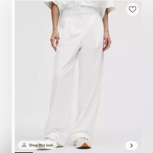 lululemon athletica Crisp White Pants